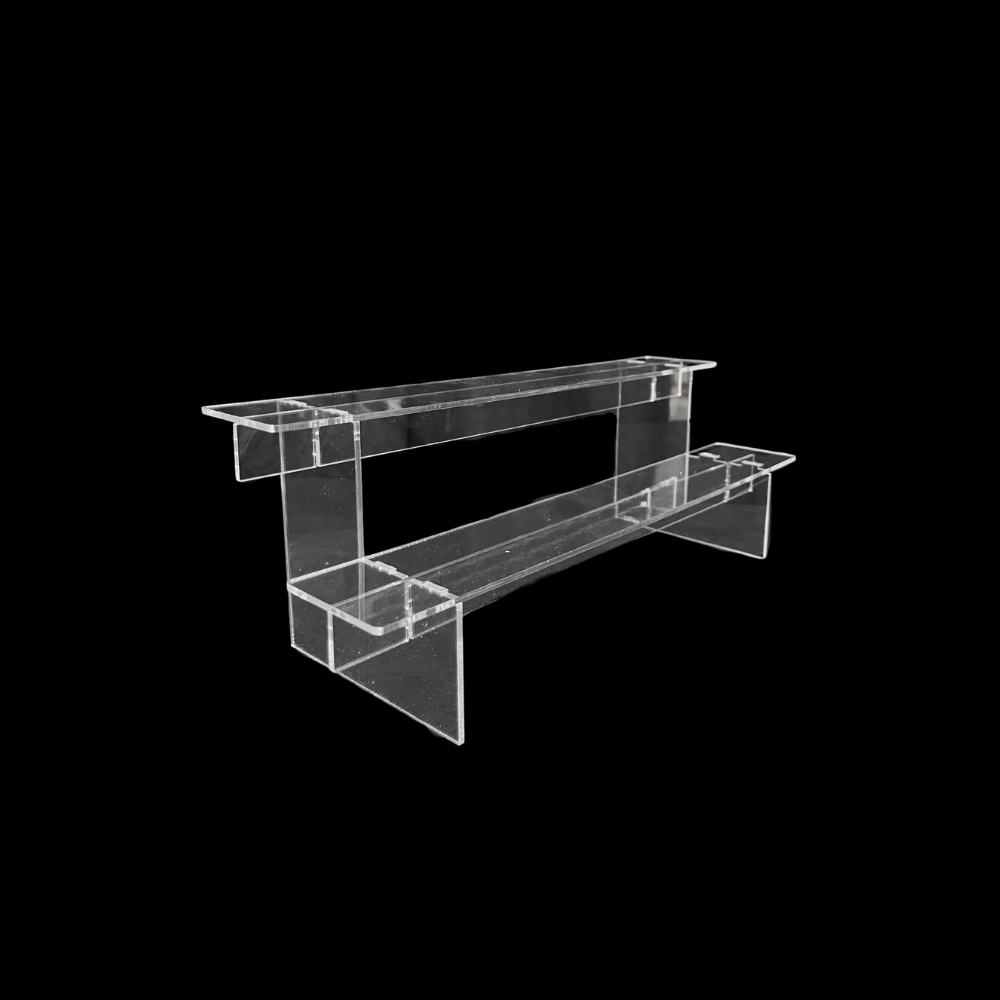 Acrylic Level Tier Display Stand Shelf Rack Toy Model Figure