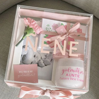 Acrylic Gift Box for wedding / Kotak Acrylic Duit Hantaran Kahwin