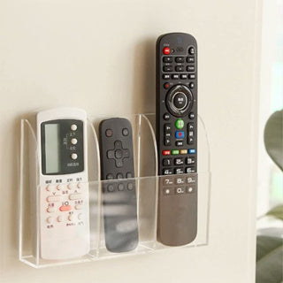 Acrylic Air Conditioner / TV / Multipurpose Remote Control Holder Wall Mount