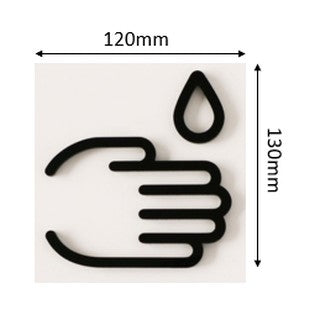 Minimalist Icon Signage/ Wifi Sign/ Door Sign/ Toilet Sign
