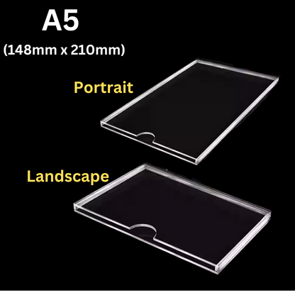 Acrylic Wall Frame Holder/Pocket Holder