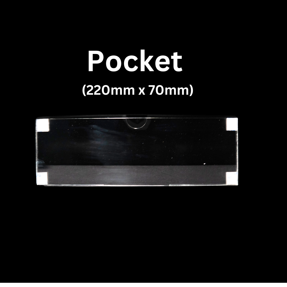 Acrylic Wall Frame Holder/Pocket Holder