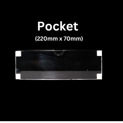 Acrylic Wall Frame Holder/Pocket Holder