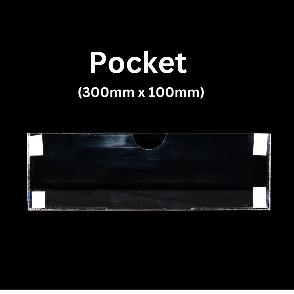 Acrylic Wall Frame Holder/Pocket Holder