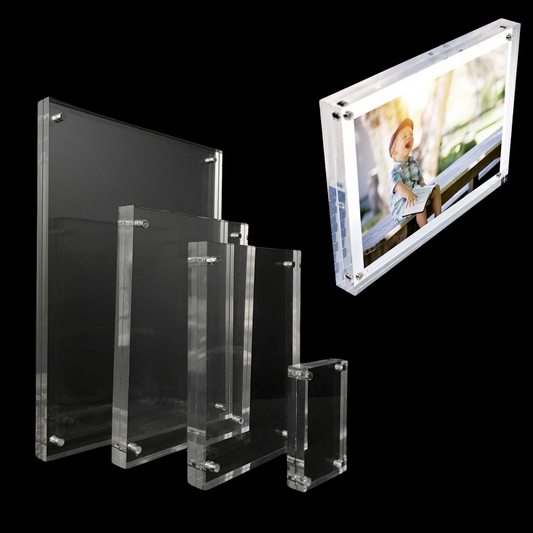 Acrylic Magnetic Photo Frame Holder