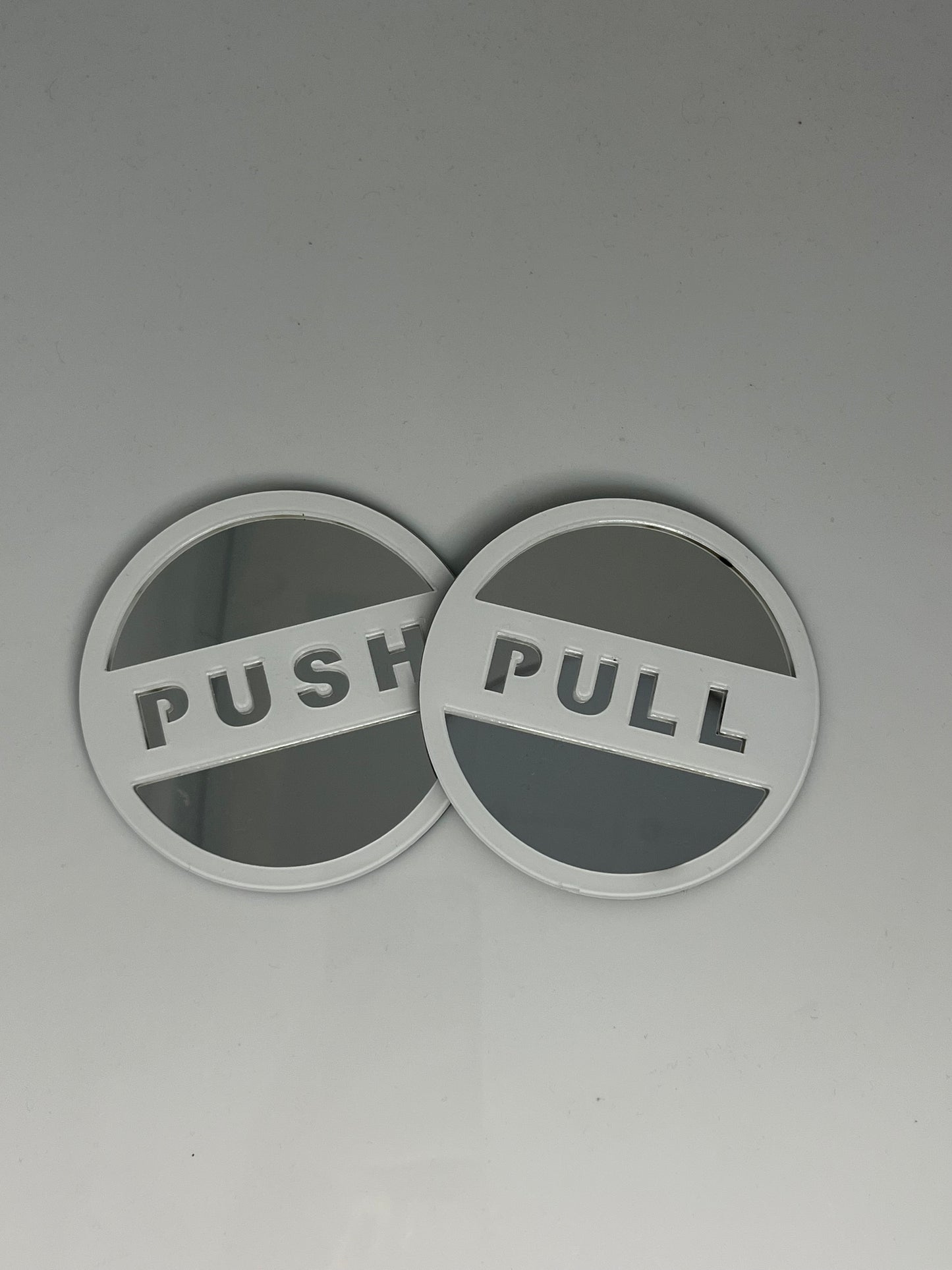 Push and Pull Door Sign Door Signage / 推拉提示牌