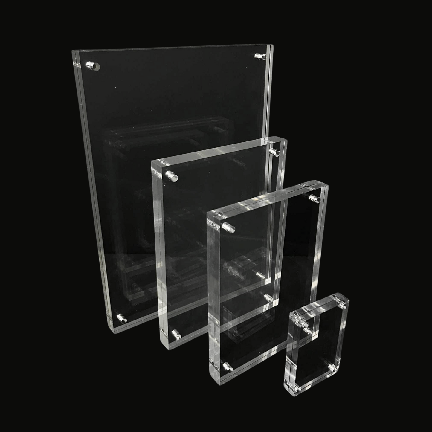 Acrylic Magnetic Photo Frame Holder