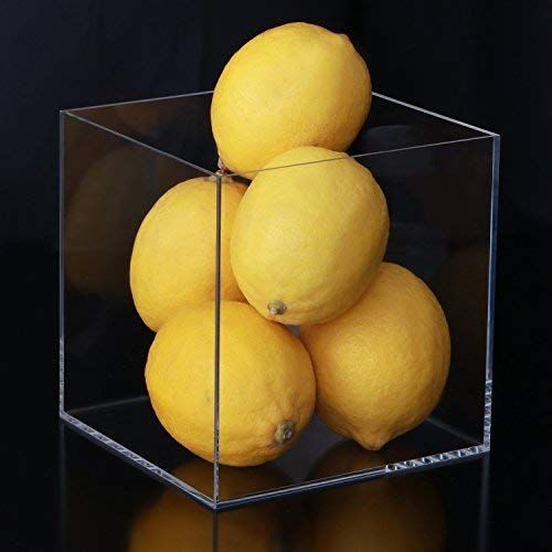 Acrylic 5 Faced Display Case With Empty Base