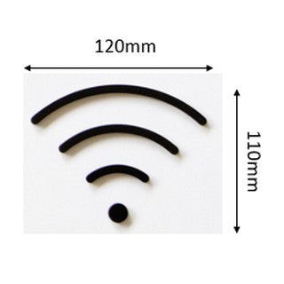 Minimalist Icon Signage/ Wifi Sign/ Door Sign/ Toilet Sign