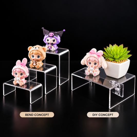Acrylic U shape Riser Display Stand