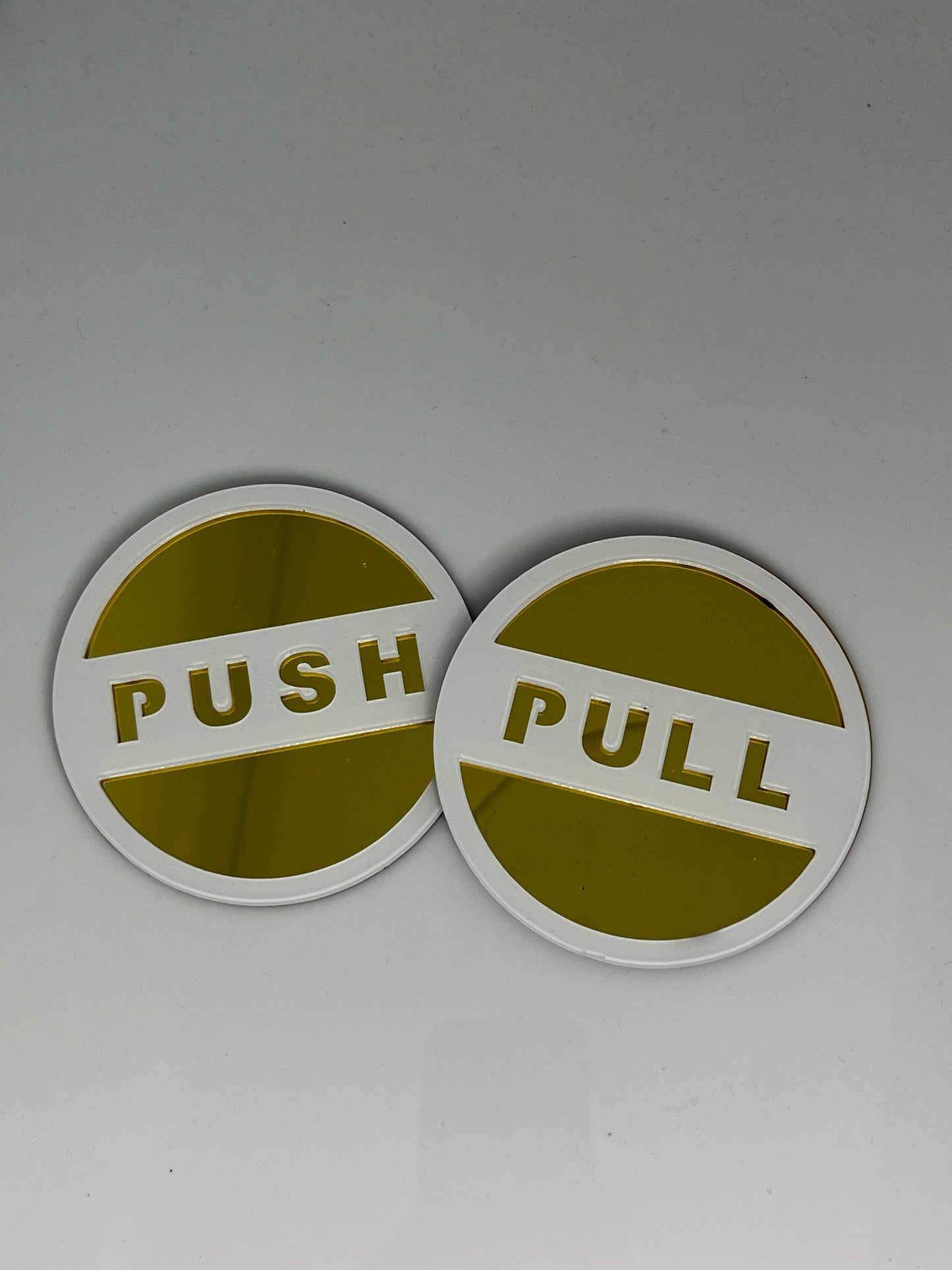 Push and Pull Door Sign Door Signage / 推拉提示牌
