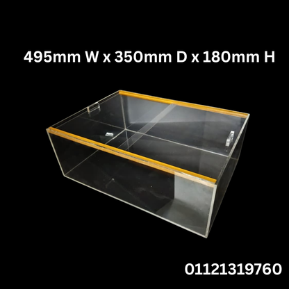Anti Leaking Acrylic Fruit Juice Box