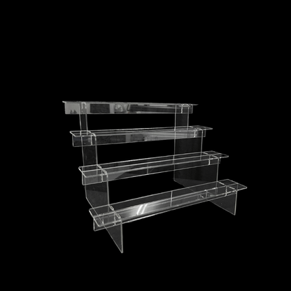 Acrylic Level Tier Display Stand Shelf Rack Toy Model Figure