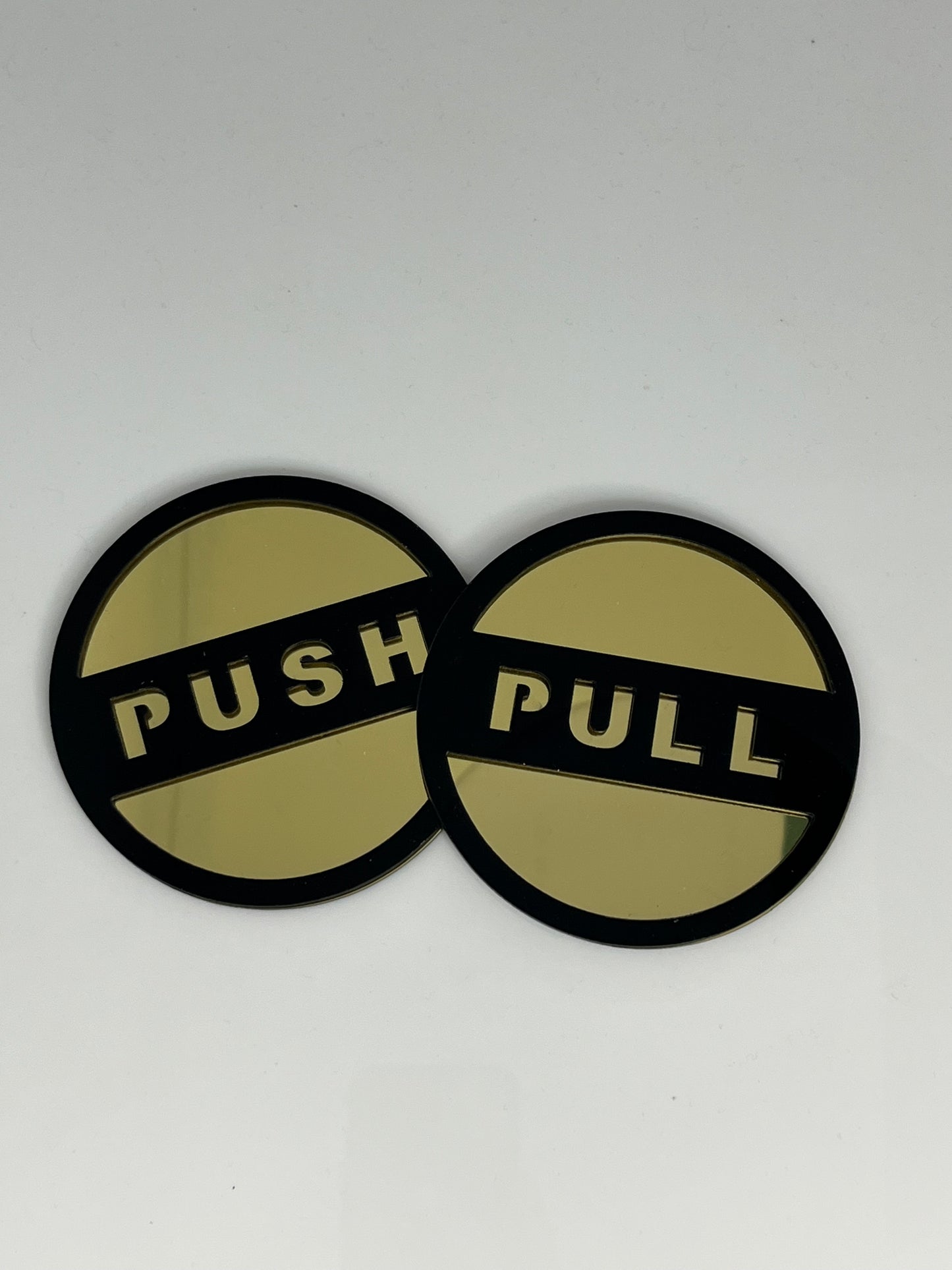 Push and Pull Door Sign Door Signage / 推拉提示牌