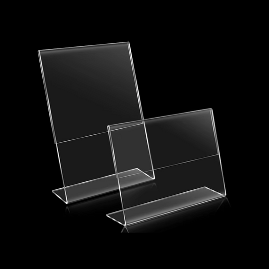 Acrylic L Shape Stand