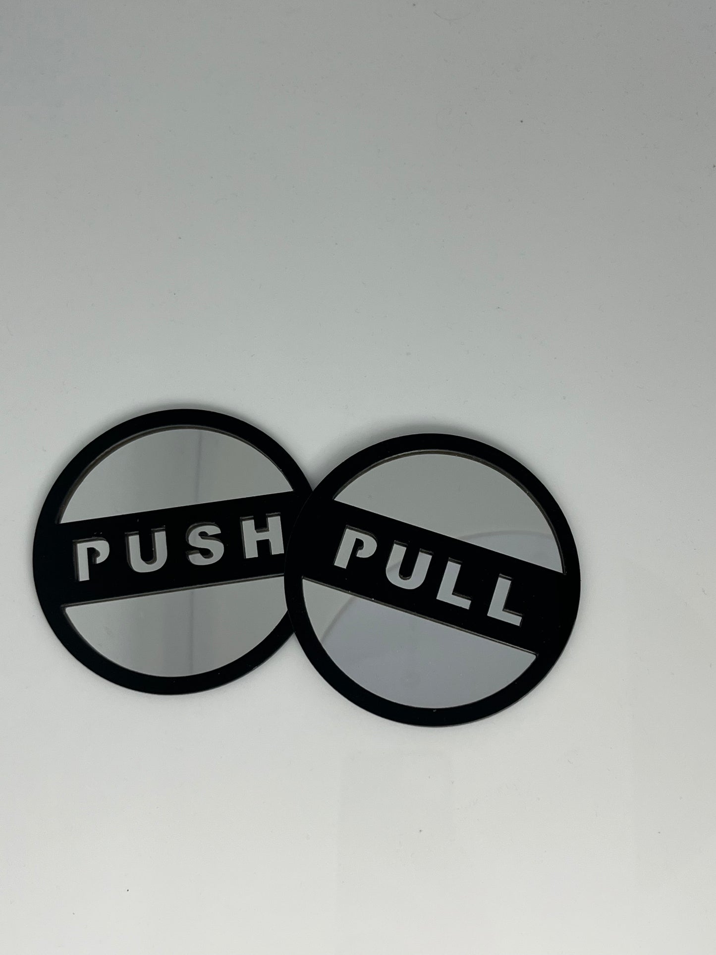 Push and Pull Door Sign Door Signage / 推拉提示牌