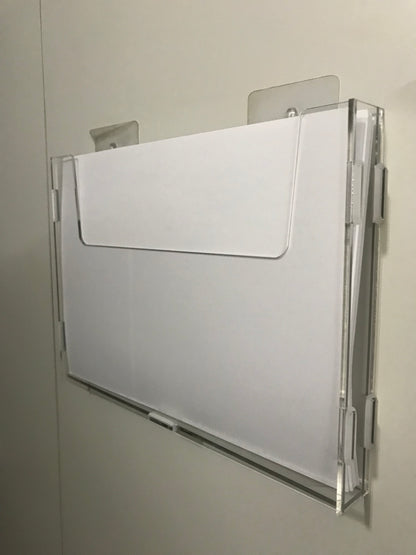 Acrylic A4/A5/A6 Hanging Wall Mounted Brochure GUM/DIY Concept
