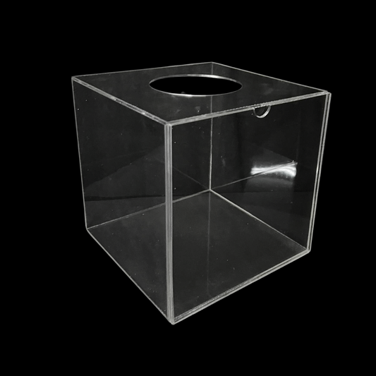 Acrylic Lucky Draw Box with Pocket