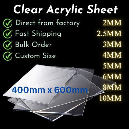 Acrylic Sheet Clear Perspex