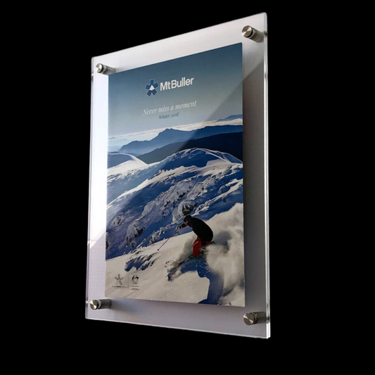 Wall Mount Acrylic Sandwich Frame