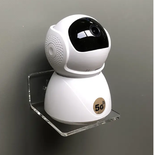 Acrylic CCTV Holder Camera Rack L Shape Holder Hanging