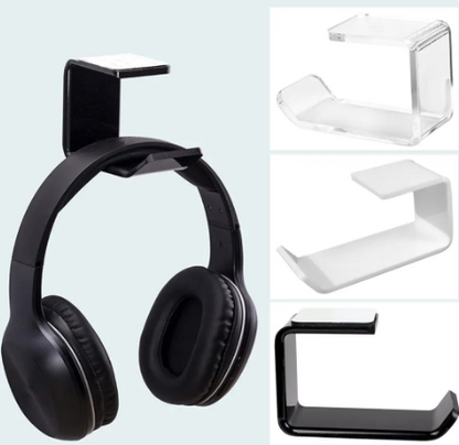 Acrylic Wall Mounted Headset Holder Hanger