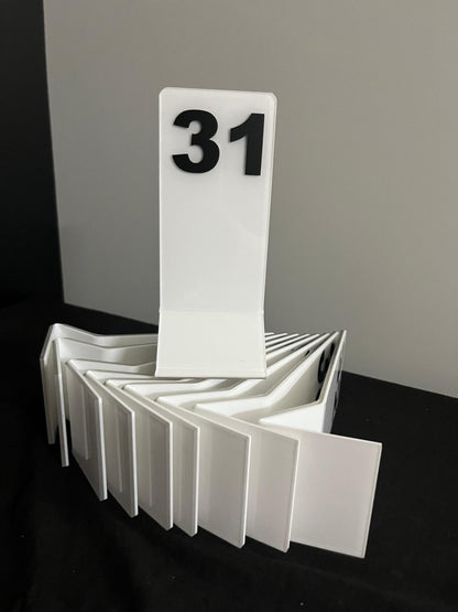 Table Numbers Stand