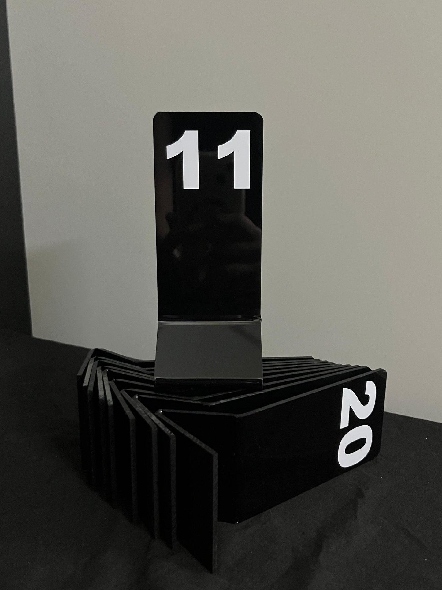Table Numbers Stand