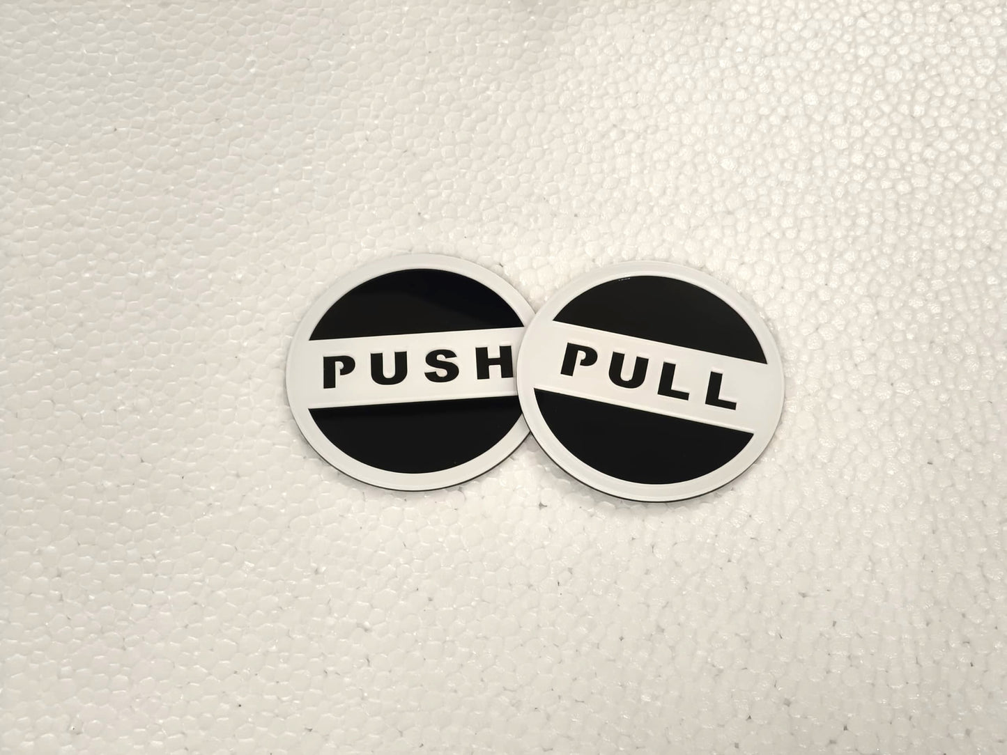 Push and Pull Door Sign Door Signage / 推拉提示牌