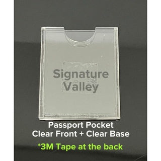 Acrylic Passport & Position Name Tag Frame