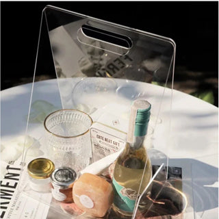 Acrylic Gift Bag Door Gift Box Premium Flower Box Holder