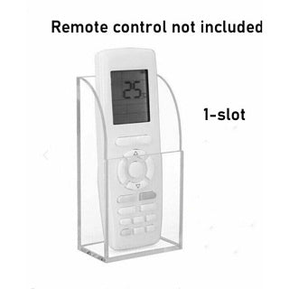 Acrylic Air Conditioner / TV / Multipurpose Remote Control Holder Wall Mount