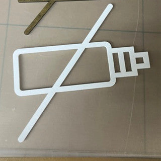 Minimalist Icon Signage/ Wifi Sign/ Door Sign/ Toilet Sign