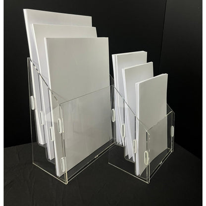 Acrylic 1 tier & 3 tiers Brochure Holder for A4 / A5 size paper