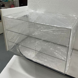 DIY- self assemble Acrylic Display Cabinet Donuts / Cupcake / Pastries / Breads