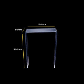 Acrylic U shape Riser Display Stand