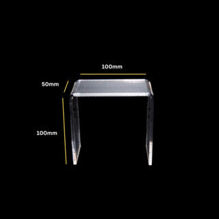 Acrylic U shape Riser Display Stand