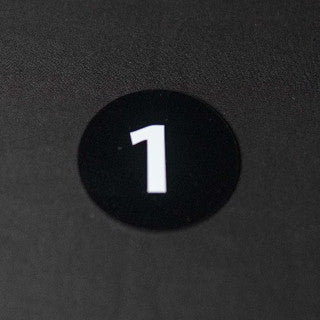 Acrylic Table Number Cafe Nombor Meja Round