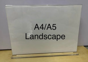 Acrylic T separate Stand