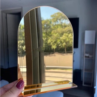 Table Double 2 Sided Mirror Acrylic Stand for event / wedding / decoration